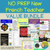 FRENCH Back to School LOW PREP New Classroom BUNDLE | Firs