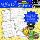 Back to School Morning Work First Grade Worksheets
