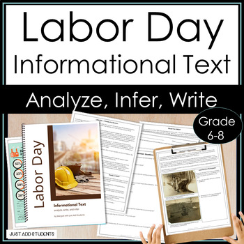 Preview of Back to School Nonfiction Reading Informational Text about Labor Day