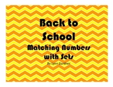 Back to School Number Match