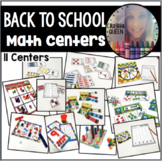 Back-to-School Math Centers
