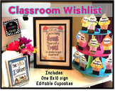 Back to School/ Open House Classroom Wish List: Sweet Cupc