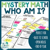 End of Year | Open House Math Activity : Figure Me Out