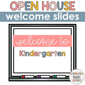 Preview of Back-to-School Open House Welcome Slides Boho Astrobrights Google Slides FREEBIE