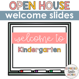 Back-to-School Open House Welcome Slides Boho Astrobrights