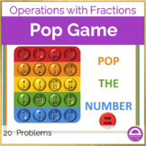 Back to School Operations with Fractions Math Digital Acti
