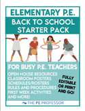 Back to School P.E. Starter Pack