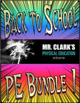 Preview of Back to School PE Bundle 1