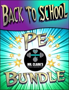 Preview of Back to School PE Double Bundle