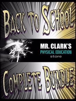 Preview of Back to School PE Bundle Complete