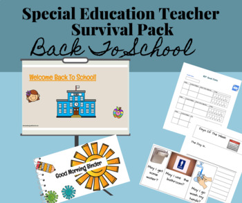 Preview of Back to School Special Education Teacher Resources