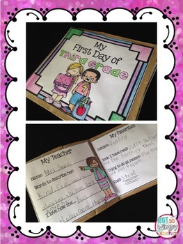 Back to School Paper Bag Book