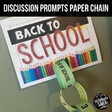 Back to School Paper Chain: 30-Day Bell-Ringer or Discussi