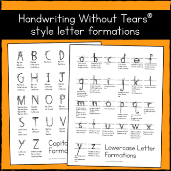 School Health Handwriting Without Tears Paper