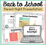 Back to School Parent Night Presentation Google Slides