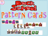 Back to School Pattern Cards