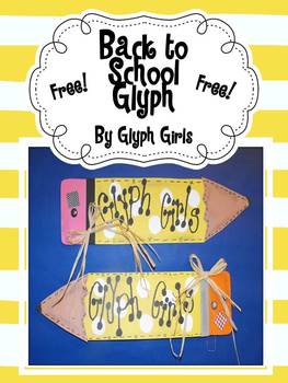 Preview of Back to School  Pencil Glyph