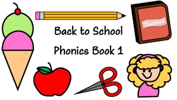 Preview of Back to School Phonics Booklets