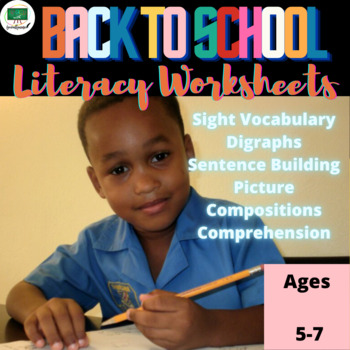 Preview of Back to School Phonics | Comprehension | Sentence Building