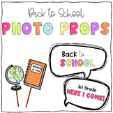 Back to School Photo Booth Props