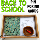 Back to School Pin Poking Printables