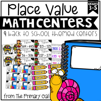 Preview of Place Value Centers {for Upper Elementary}
