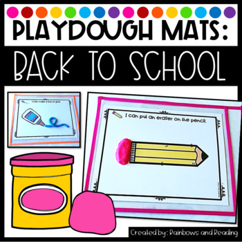 Fun Food Play Dough Mats - Picklebums