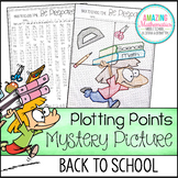 Back to School Plotting Points - Mystery Picture