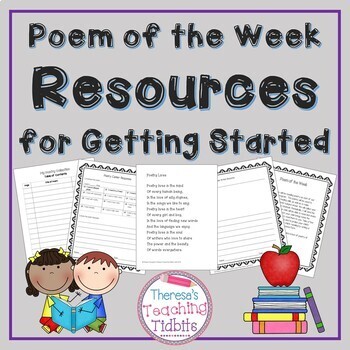 Preview of Back to School Poetry Resources