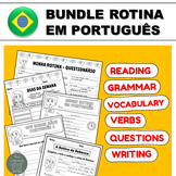 Brazilian Portuguese Bundle: Daily Routine - Português Rot
