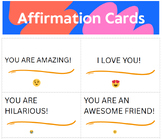 Back-to-School Positive Affirmation Cards and Year-Round E