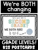 Back to School Postcard for Moving Grades