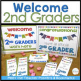 Meet the Teacher Posters and Bookmarks for 2nd Grade