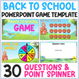 Back to School PowerPoint Game Template | Fun Editable Rev