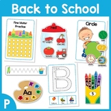 Back to School Preschool Centers | Morning Tubs / Bins