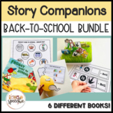 Back to School Preschool Story Companion BUNDLE!