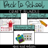 Back to School Printable Crafts with Visual Directions & C