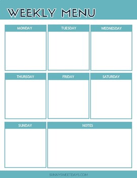 Back to School Printable Planner [FREE] by Bright and Busy Kids | TPT