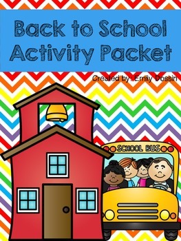 Preview of First Week, Back to School Printables!