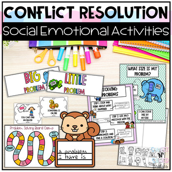 Preview of Conflict Resolution and Problem Solving Activities