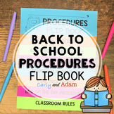 Back to School Procedures Flip Book