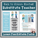 Back to School Procedures for Substitute Teacher