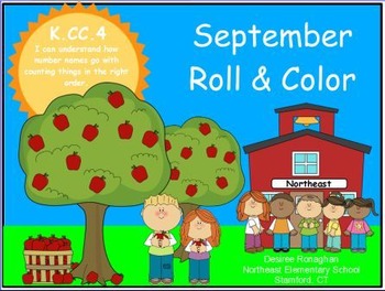 Preview of Back to School Promethean Board Roll and Color