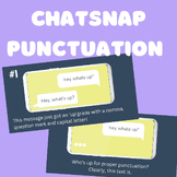 Back to School Punctuation Fun Class Starters
