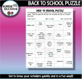 Back to School Puzzle