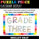 Back to School Puzzle Piece Classroom Display - First Day 
