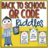 Back to School QR Code Riddles: FREE!!!