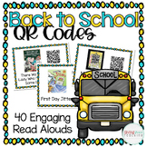 Back to School QR Codes Read Aloud