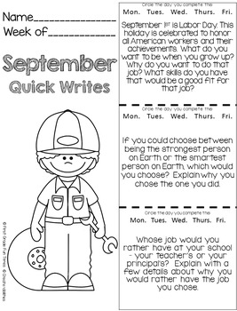 Writing prompts upper elementary
