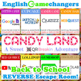 Back to School REVERSE Escape Room: Candy Land-Inspired Break IN to ANY Class!